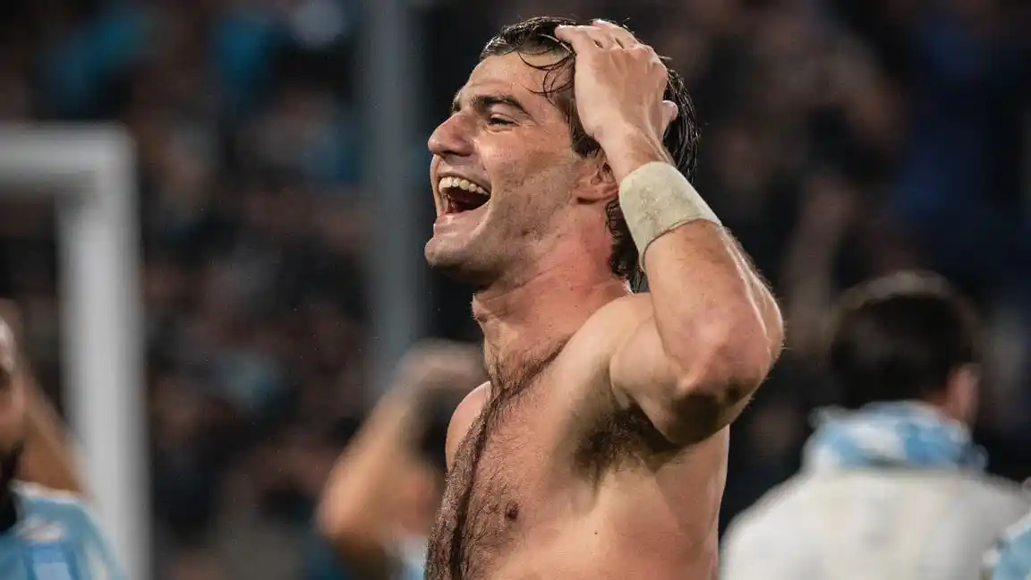 Sosa viene de una gran alegría con Racing.