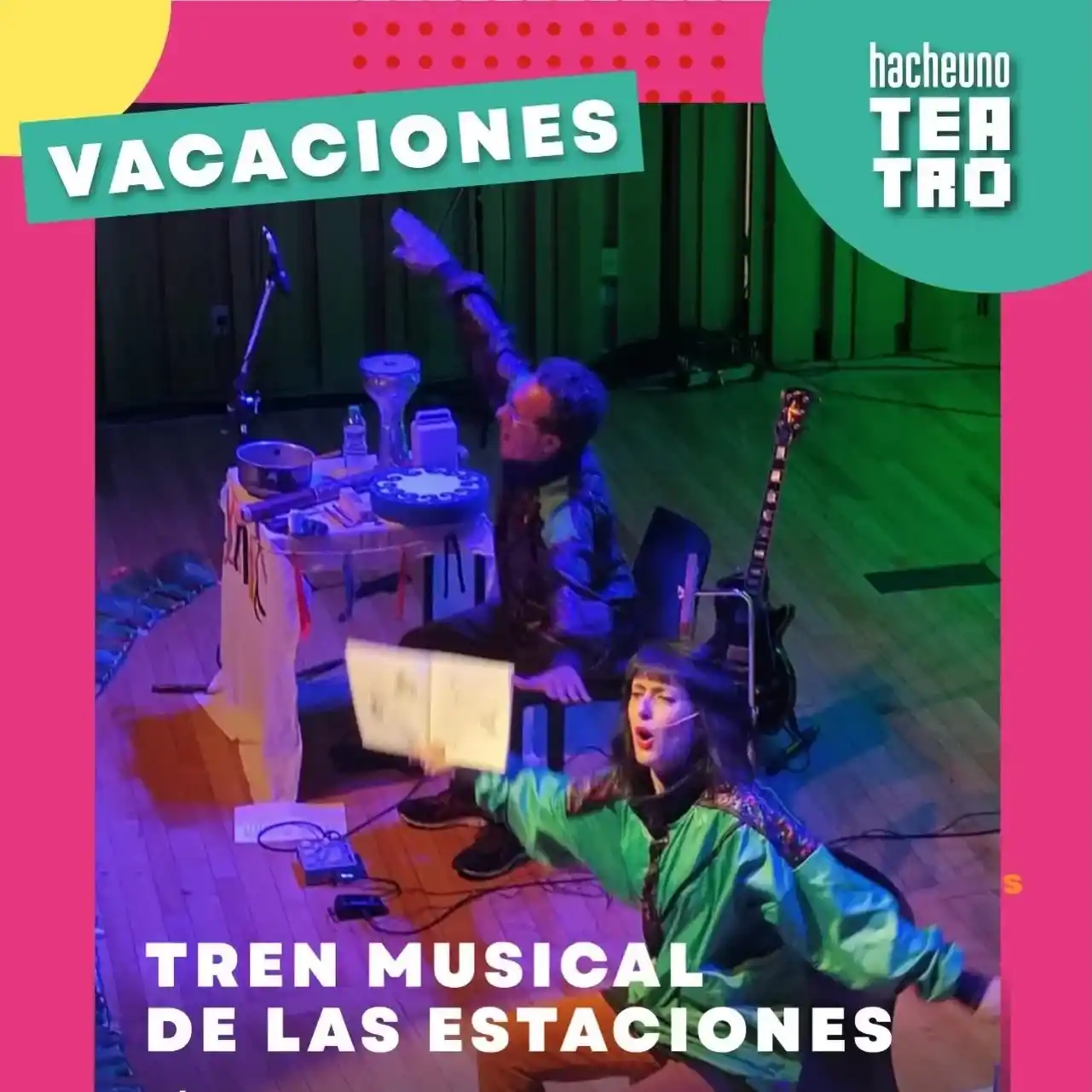HacheUno invita a subir al "Tren Musical de las Estaciones"