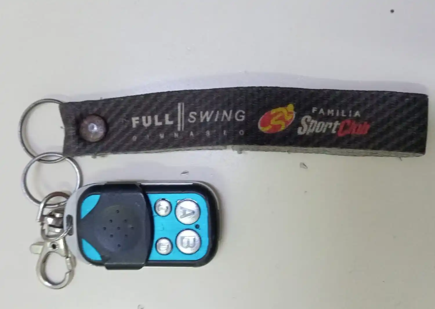 Control de alarma encontrado en Pellegrini y Caroni