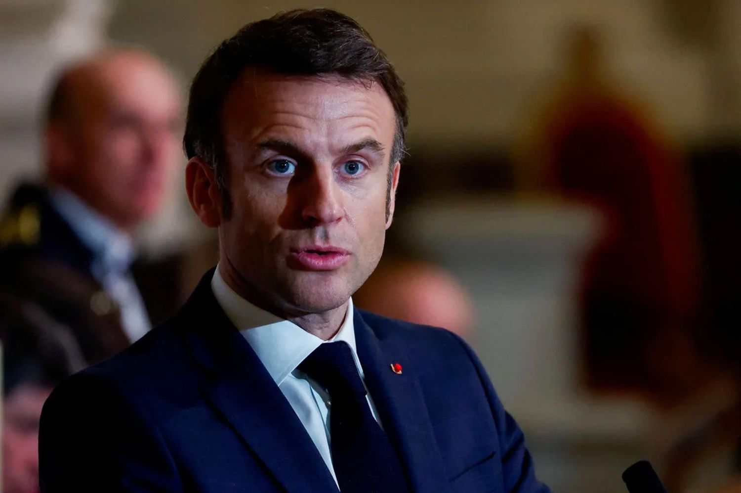 Macron dijo que Europa debe estar preparada para la guerra si busca la paz