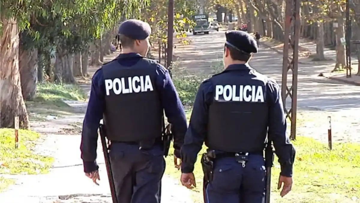 Dos policías detenidos por robar $130 mil del auto de una mujer que había chocado