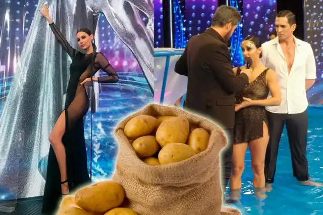 Pampita comparó a Lourdes Sánchez con una "bolsa de papas" y estalló el Bailando