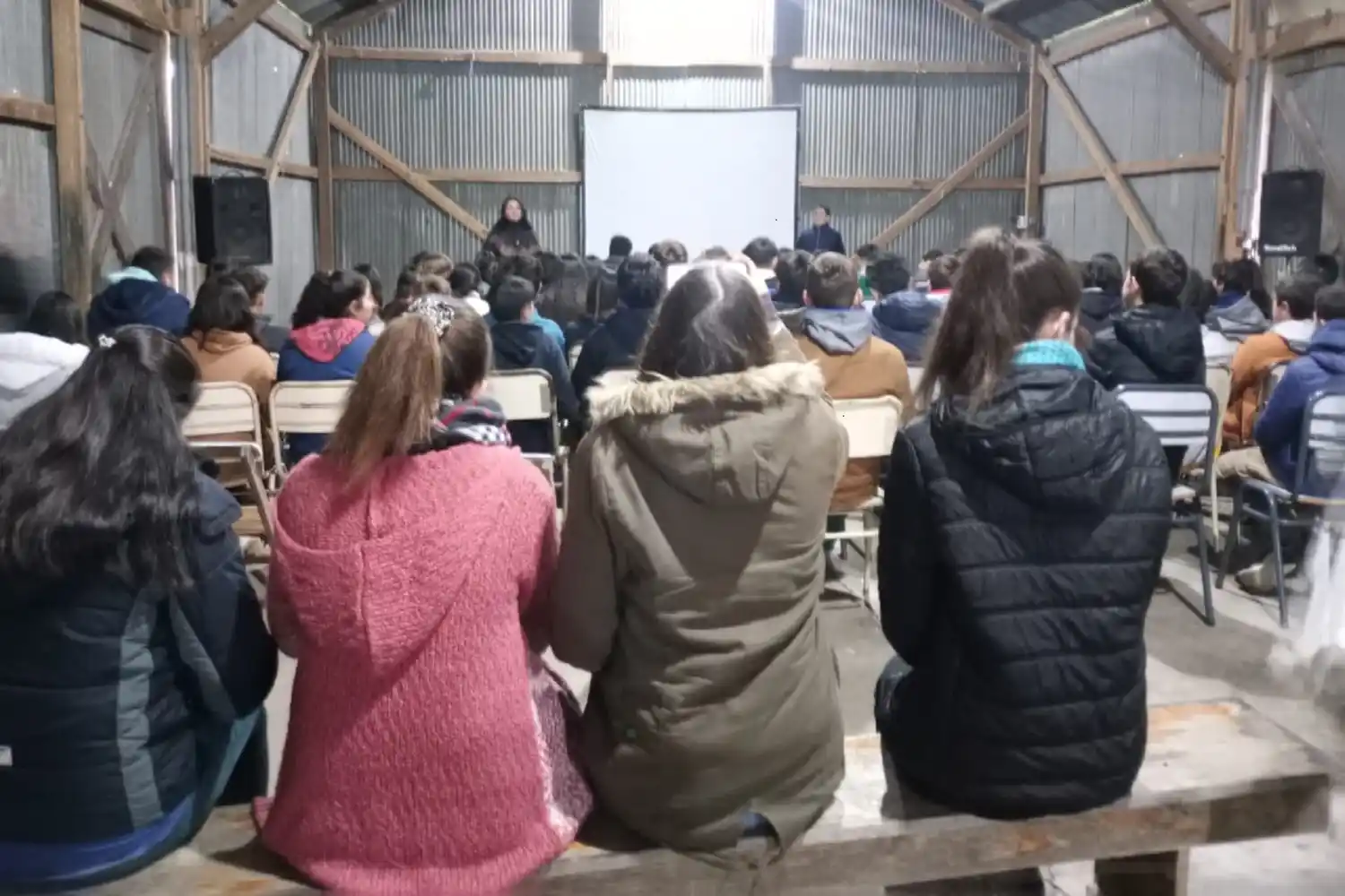 Hubo Cine en la Escuela en seis establecimientos rurales de los departamentos Paraná y Nogoyá