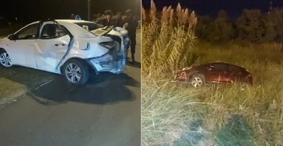 Dos jóvenes fueron hospitalizados tras protagonizar un siniestro vial