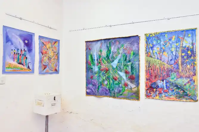 Inauguración de la muestra pictórica de Zulma García Cuerva
