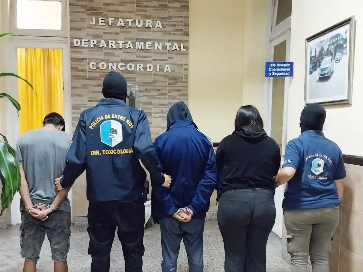 Allanamientos positivos por narcomenudeo en Concordia