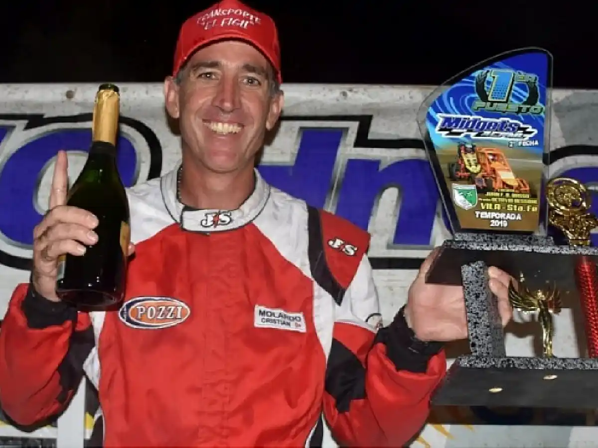Midgets del Litoral: Molardo ganó la quinta fecha en Vila