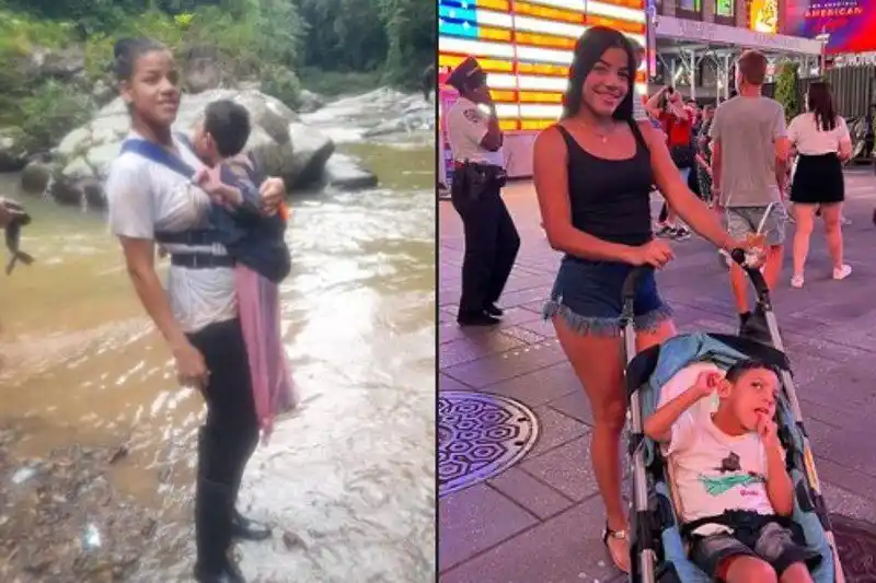 “LA MARGINAL EN NIUYOR”: la venezolana que cruzó el Darién con su hijo discapacitado
