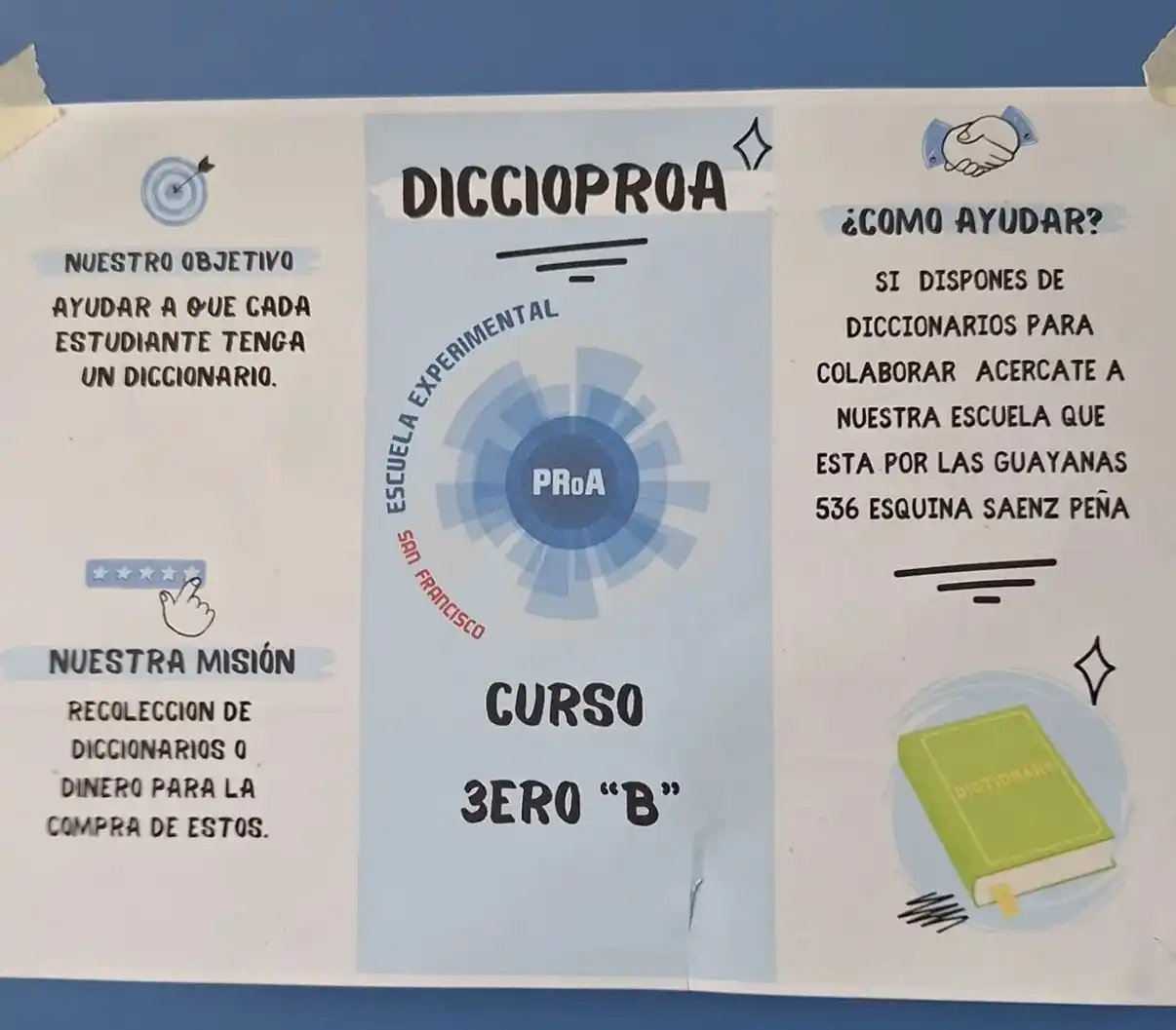 diccionarios escuela ProA Técnica