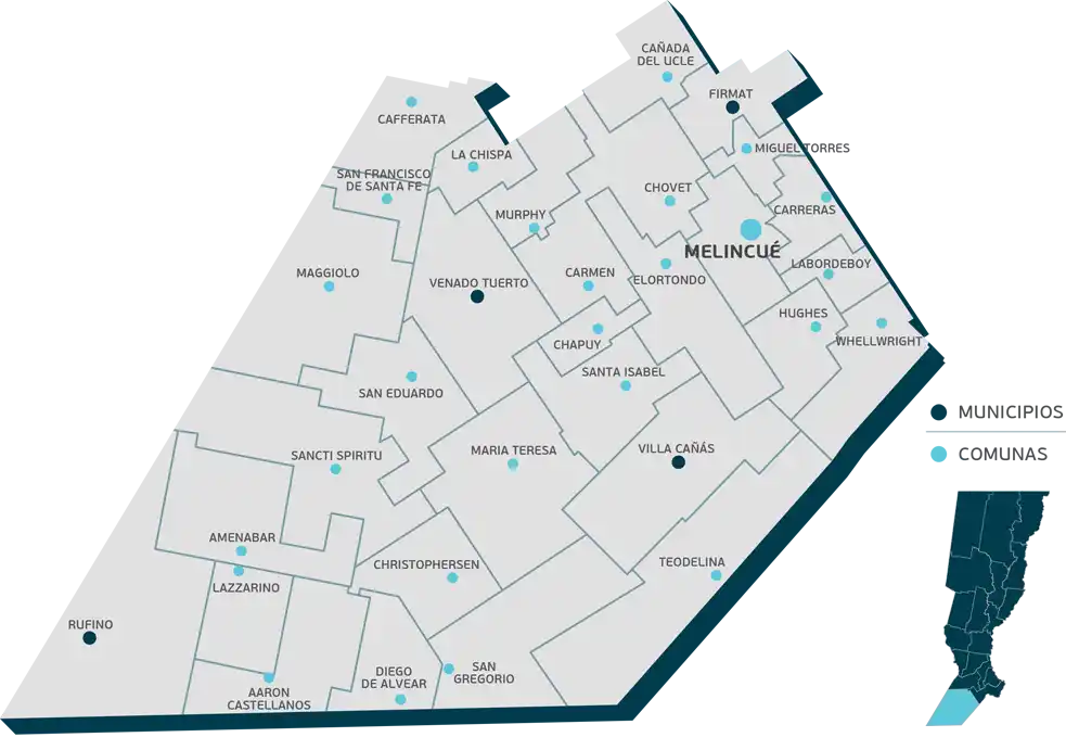Todas las listas de precandidatos de los 31 distritos de General López