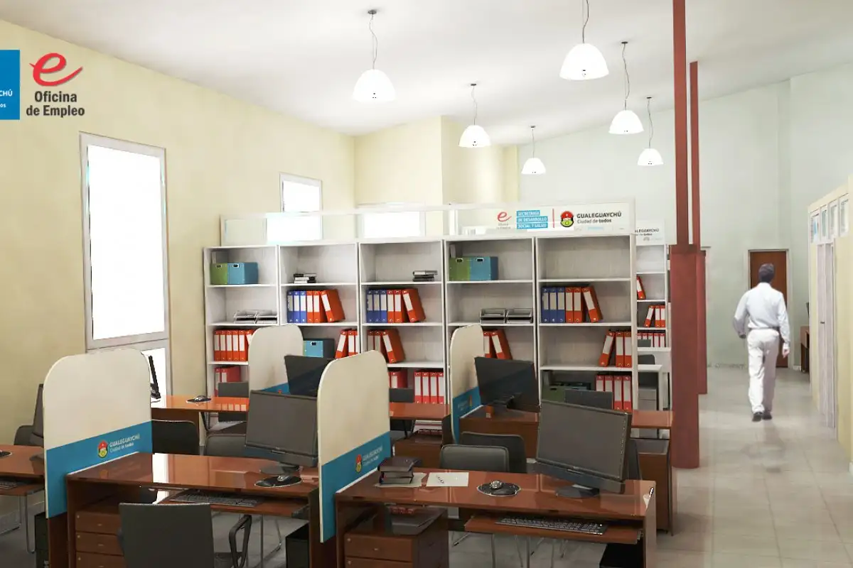 Invertirán $1.5 millones en equipamiento y mobiliario para la oficina de empleo