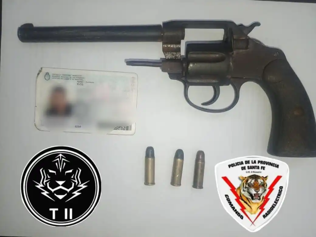 Arresto civil en zona norte: cayó un delincuente que trató de cometer un robo con un revolver