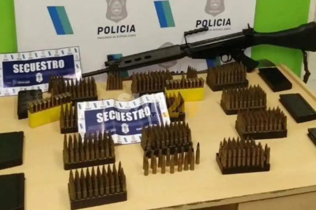 Amenazó con matar a su mujer y fue detenido con un arsenal