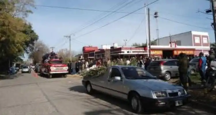 El último adiós al bombero Ojeda