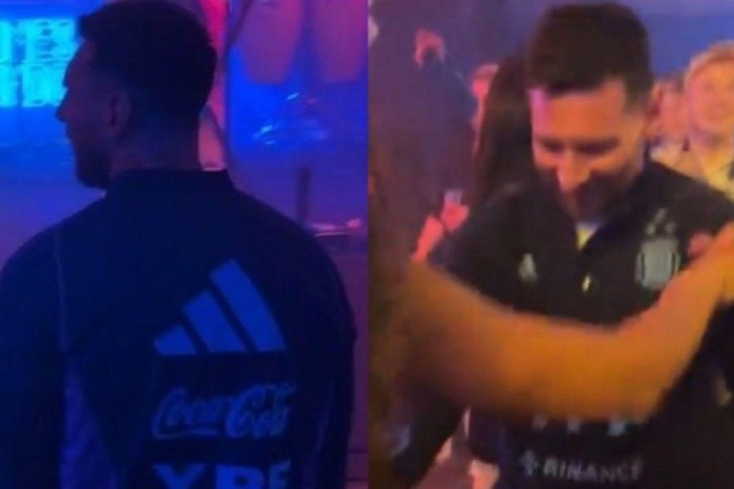 El mejor del mundo y el más argentino: Leo Messi fue a la fiesta con el buzo de la selección