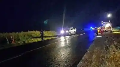 Dos jóvenes crespenses fallecieron en un trágico accidente en la ruta 32