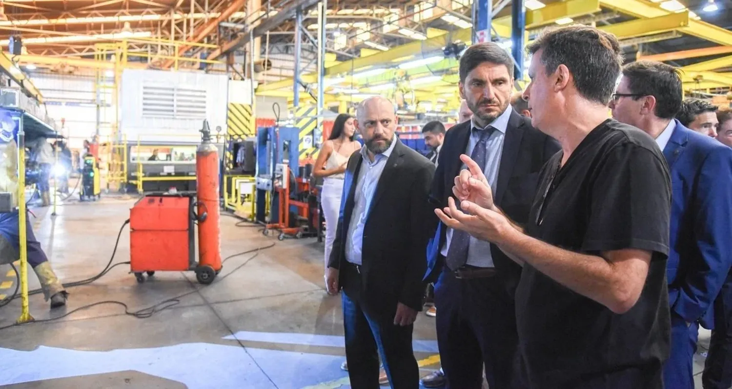 En las dos primeras semanas de la gestión de Maximiliano Pullaro, se otorgó el beneficio a 7 empresas. Gentileza Gobierno