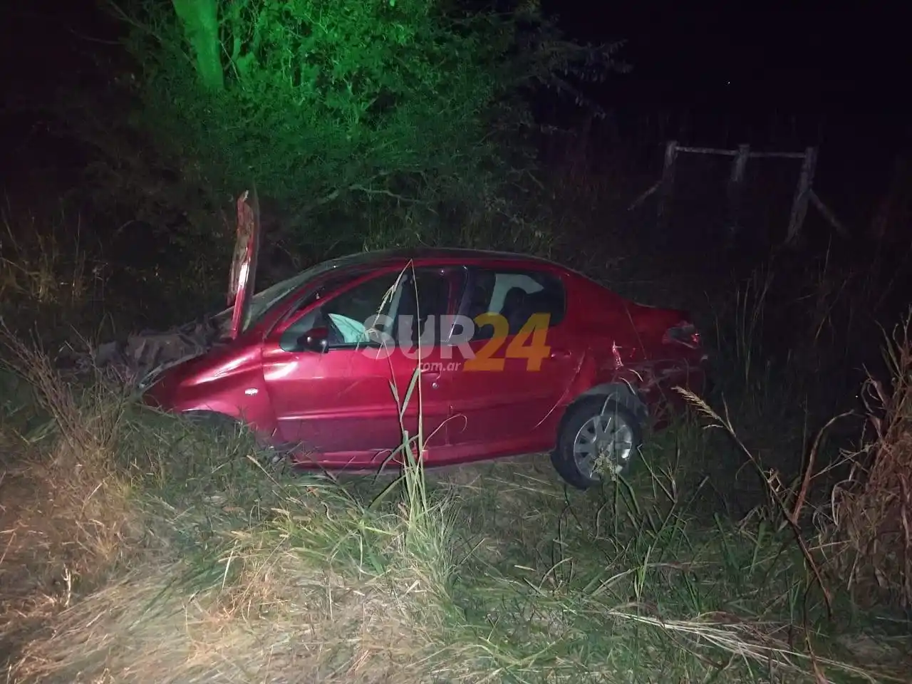 Otro accidente sobre ruta 33: colisionaron un auto y un camión