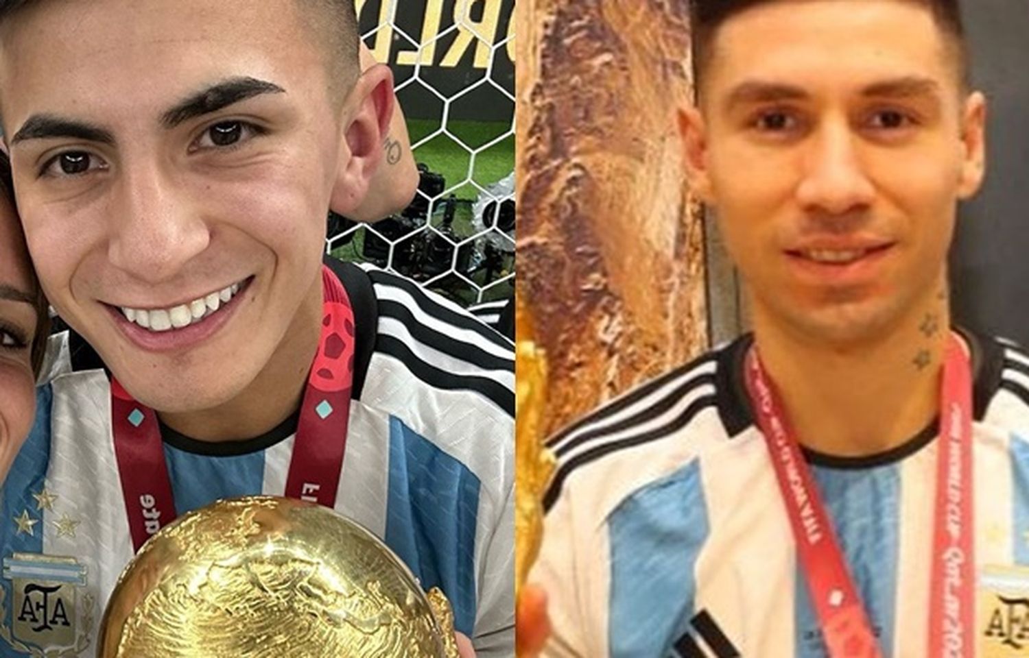 Campeones del conurbano: recibimiento para Thiago Almada en Fuerte Apache y Montiel en La Matanza