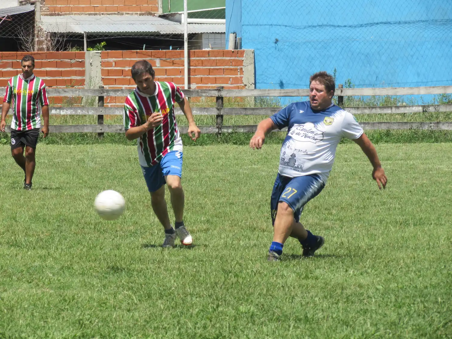 Resultados de la fecha 11 del fútbol señor en Yaguari