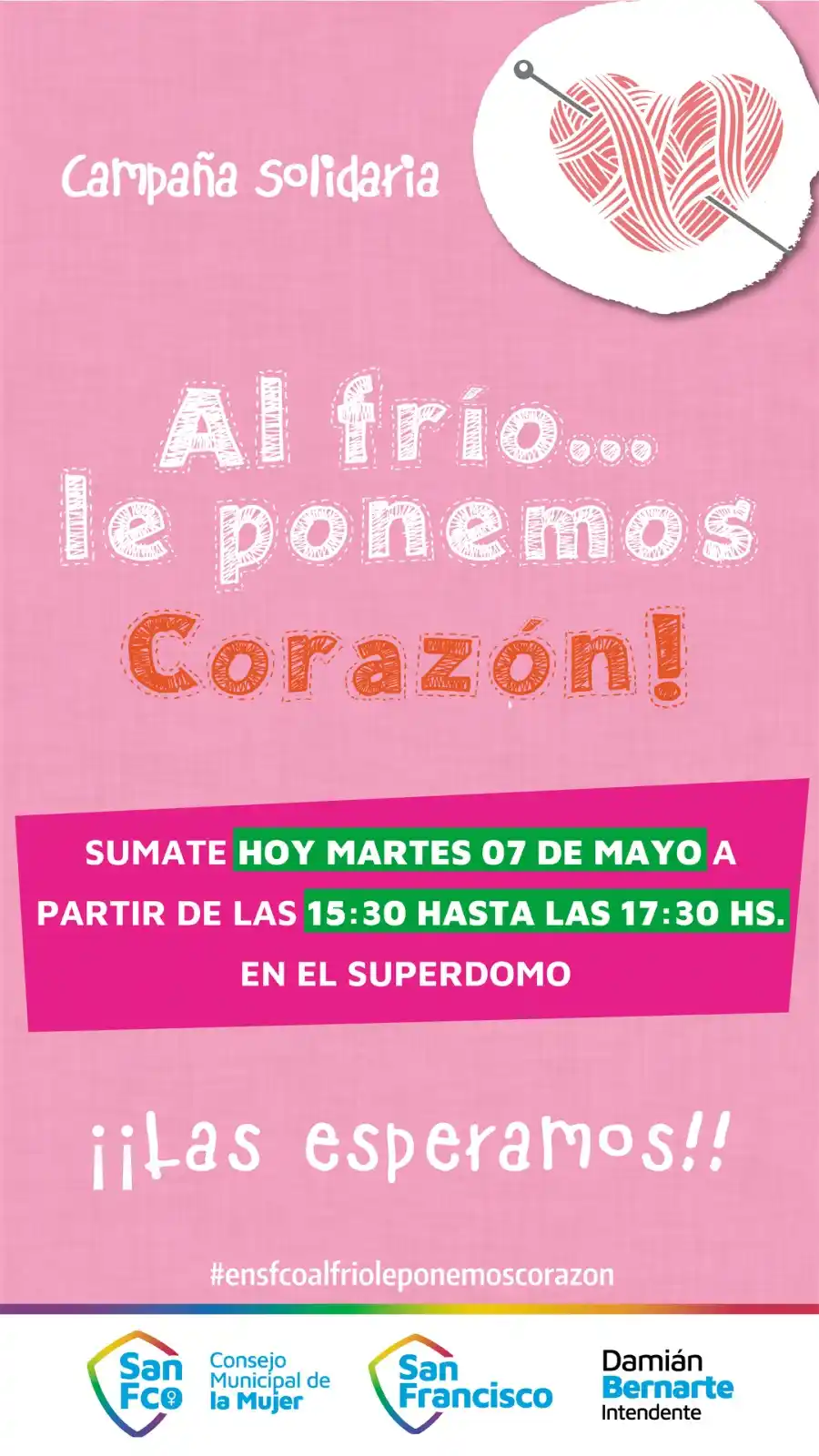 Comienza una nueva edición solidaria del tejido