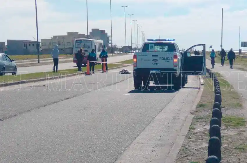 Murió un hombre mientras circulaba en bicicleta por el barrio Zacagnini