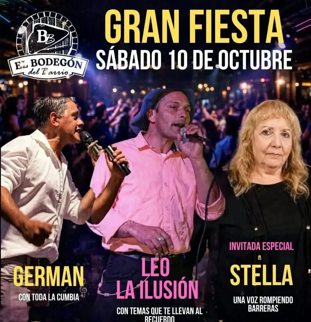 Show de cumbia y música del recuerdo