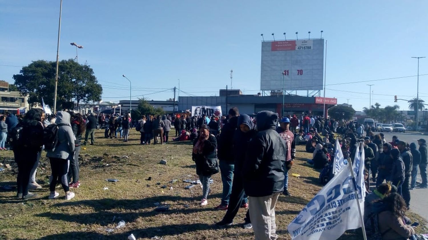 Ollas Populares en la Provincia: "El Gobierno nos estigmatiza"