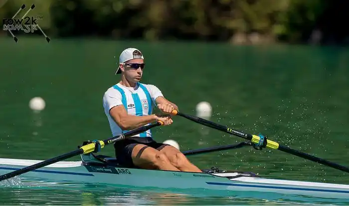 Brian Rosso en su primera presencia mundialista. 