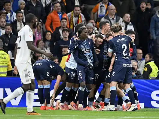 Dura derrota del Real frente a Celta de Vigo