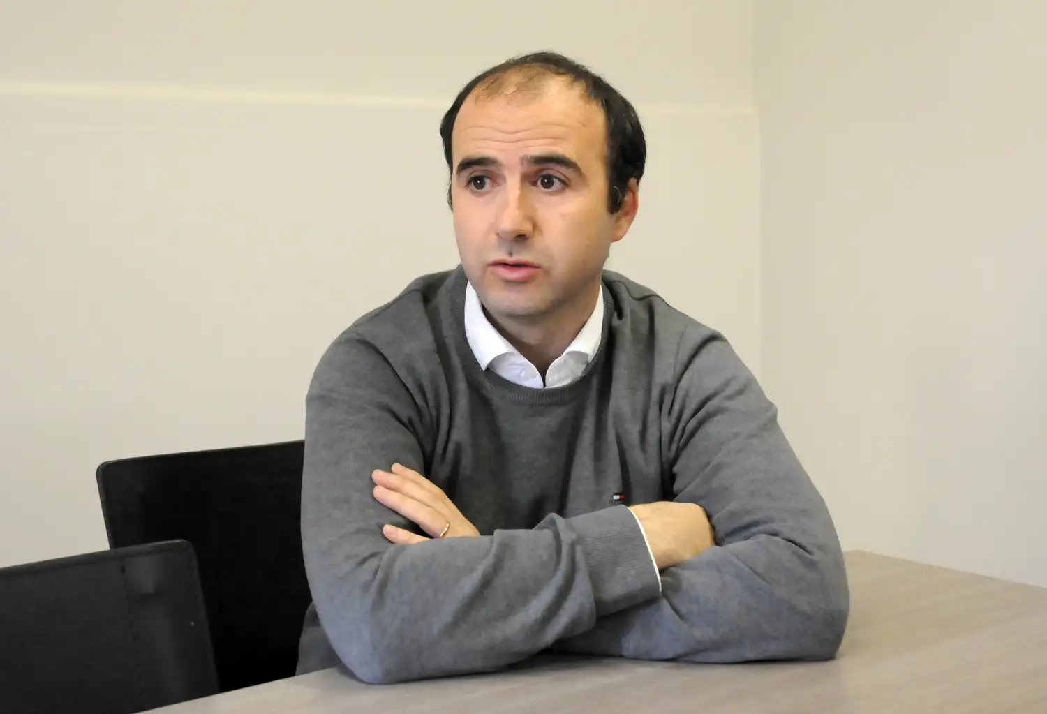 El presidente de la Delegación Tandil del Colegio de Escribanos de la provincia de Buenos Aires, Marcos Badillo.
