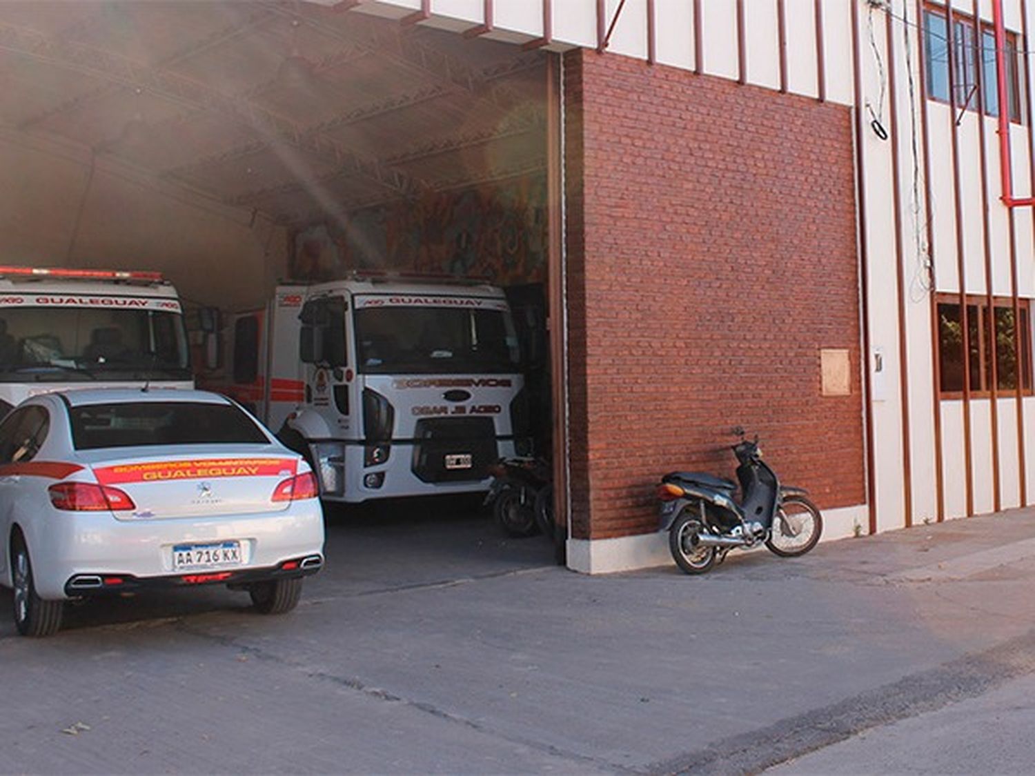 Rápida acción de Bomberos