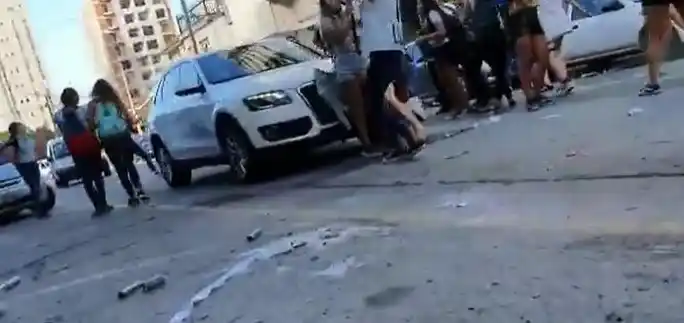 Mar del Plata: Un automovilista atropelló a una estudiante que festejaba el "último primer día de clases"