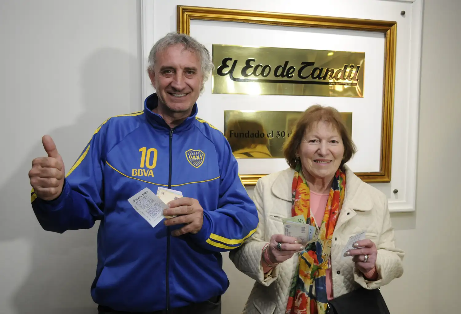 Dos lectores se repartieron los cinco mil pesos del Eco Loto