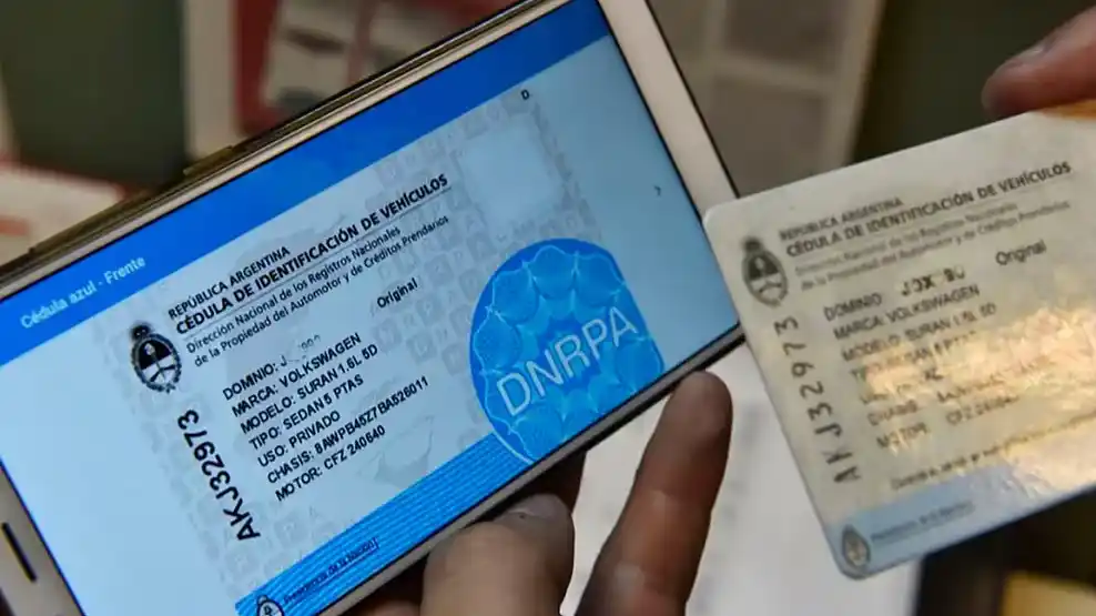 Importante aclaración de la Agencia de Seguridad Vial sobre la cédula azul y los cambios para circular en auto