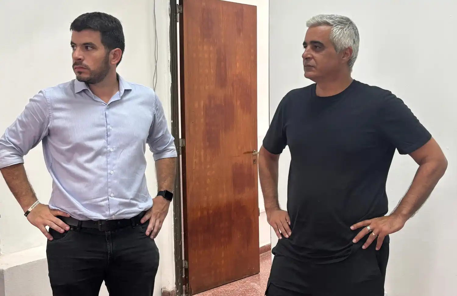 El intendente Chiarella y el rector de la UNR Bartolacci hicieron el anuncio en conjunto. Foto: MVT