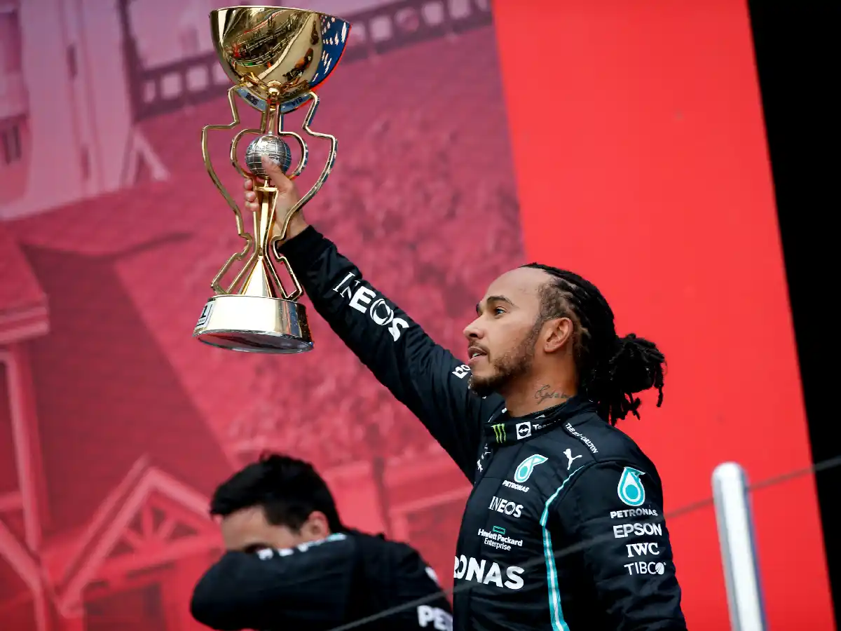 Hamilton festejó en Rusia y llegó a 100 victorias en la F1 
