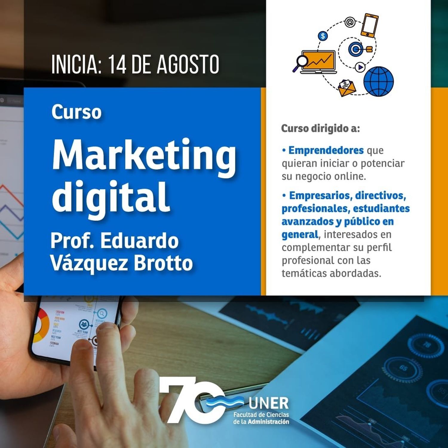 Marketing digital para profesionales emprendedores y pymes