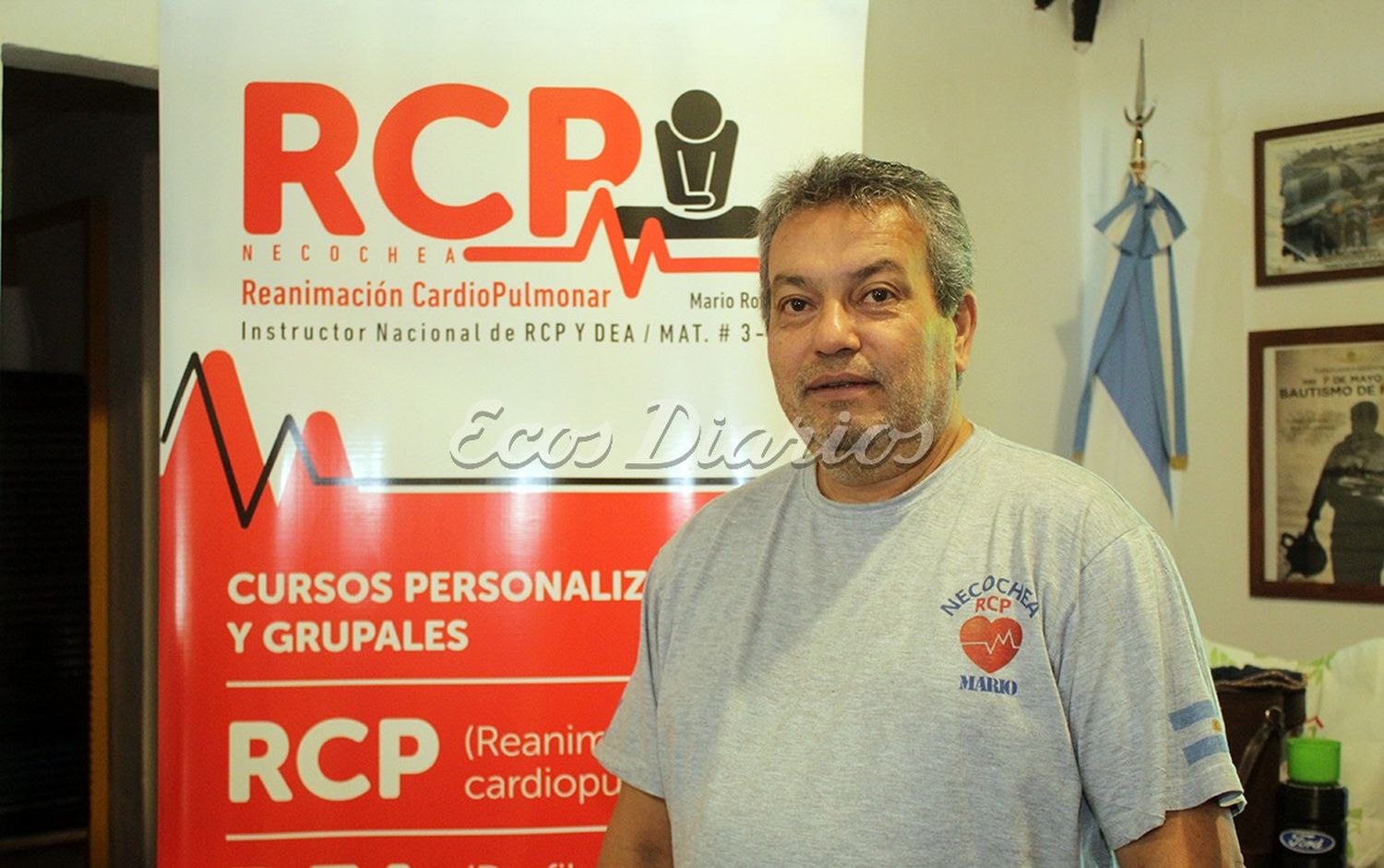 Mario Rodríguez. Coordinó la capacitación de GNC