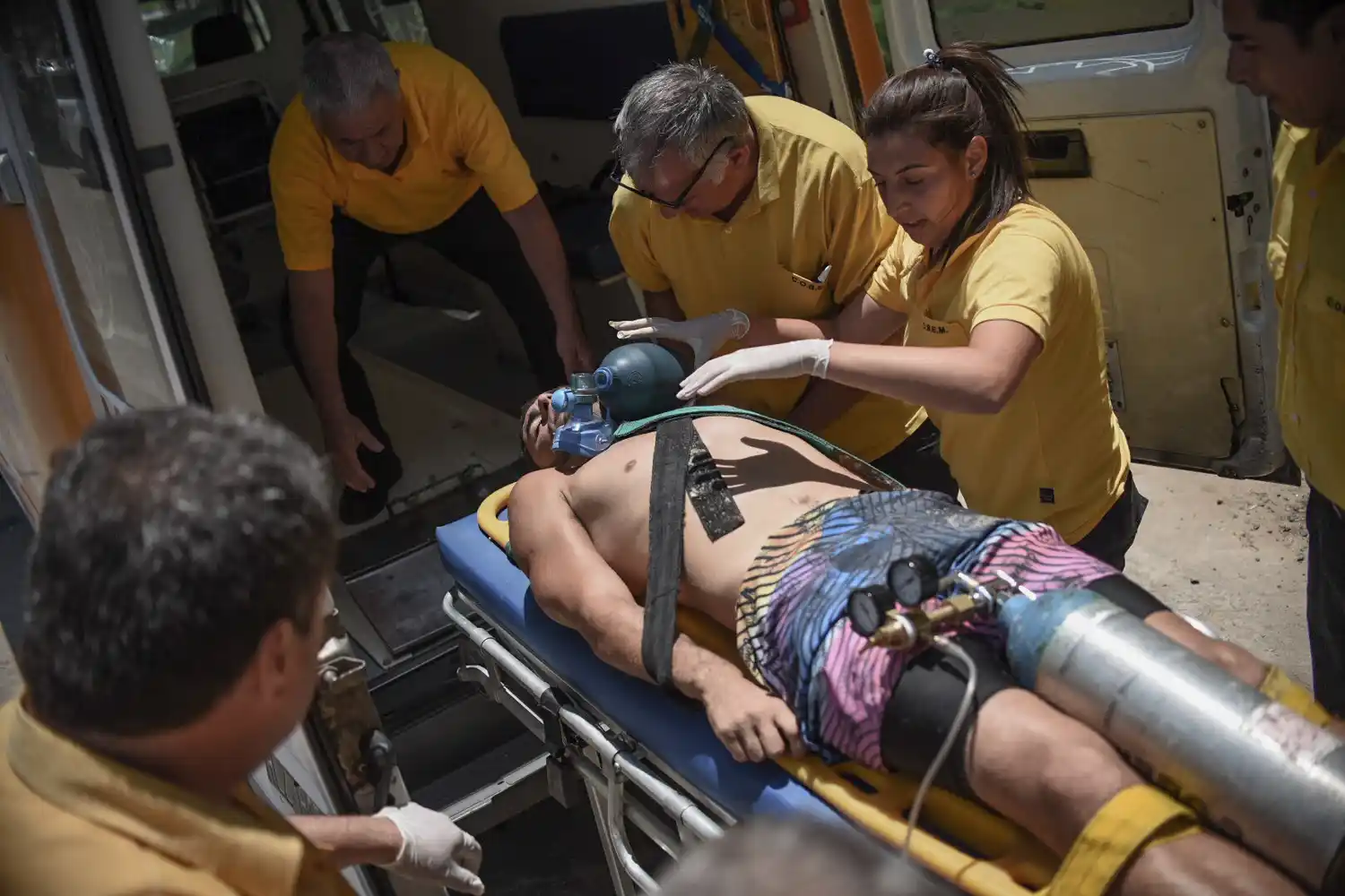 El Cobem y Guardavidas realizan simulacros en las playas
