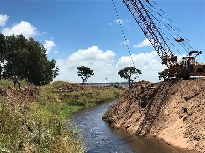 Avanza el corte dunoso de la  intercuenca El Moro-Malacara