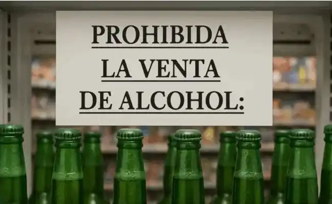 La prohibición regirá entre las 16 y 23 de este domingo.
