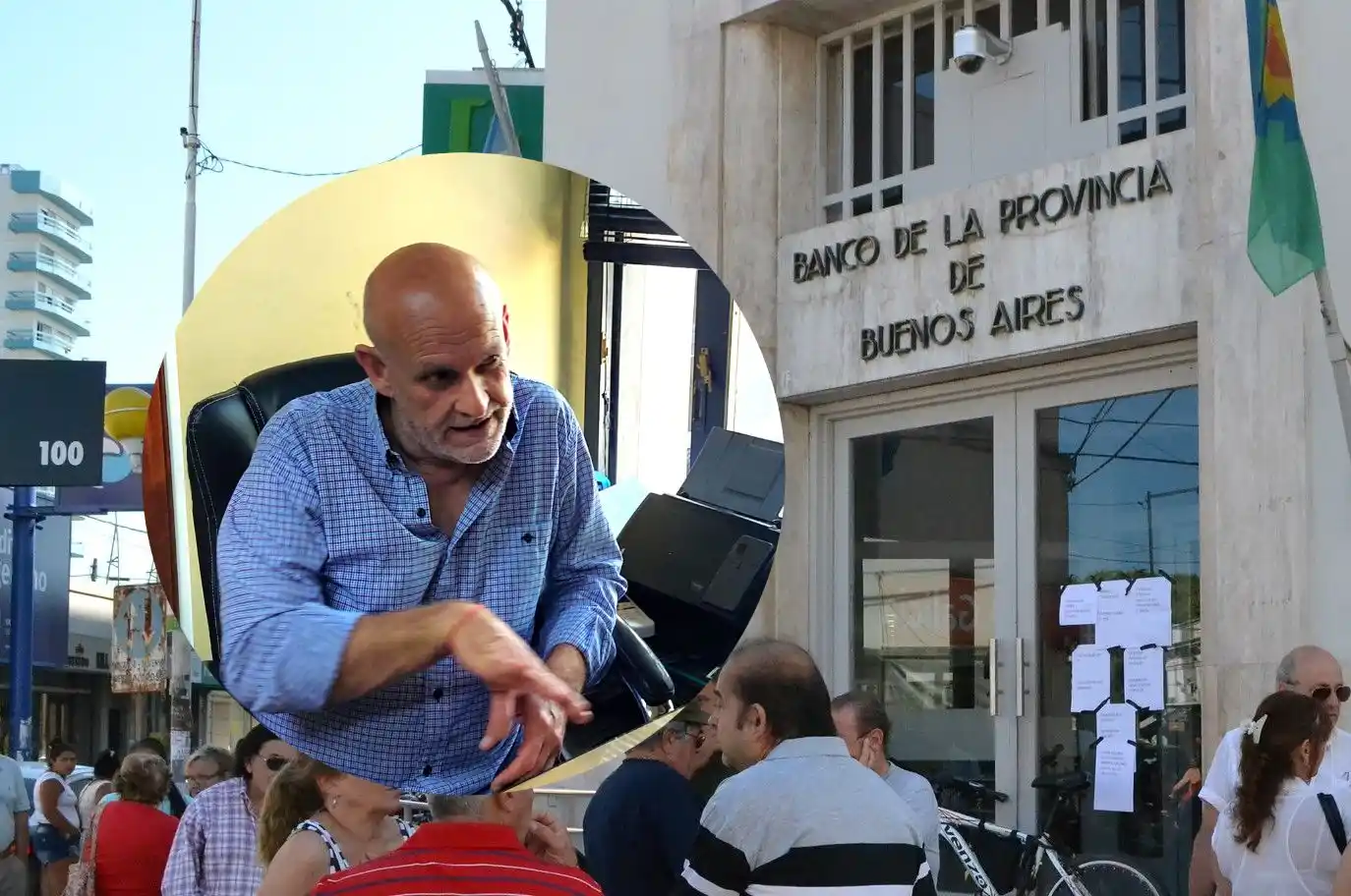 Borgo confirmó el éxito de las gestiones ante el directorio del Banco Provincia.