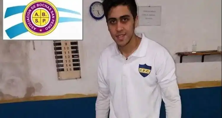 Agustín Ramos representará a San Pedro en el Zonal individual en Pergamino