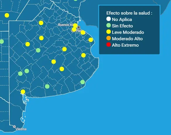 Alertas por calor en la Provincia