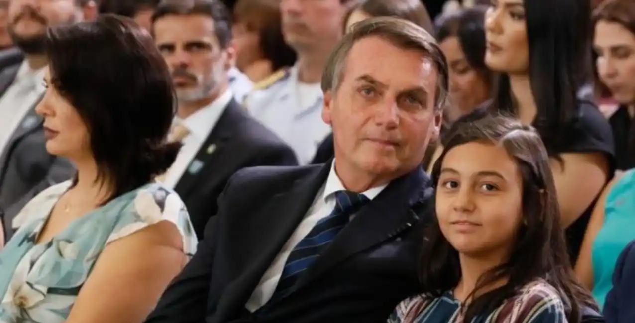 Jair Bolsonaro anunció que no dejará que vacunen a su hija de 11 años