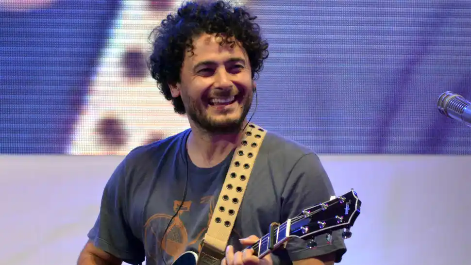 Alejandro Lerner y Raly Barrionuevo en el Festival de Baradero