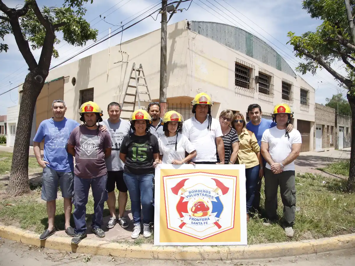 Egresaron los primeros bomberos de Frontera,  ahora acondicionan el cuartel   
