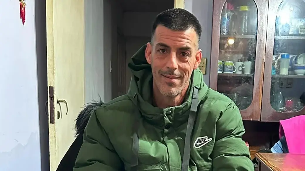 Manuel Ibarra vino a Tres Arroyos a visitar a su familia