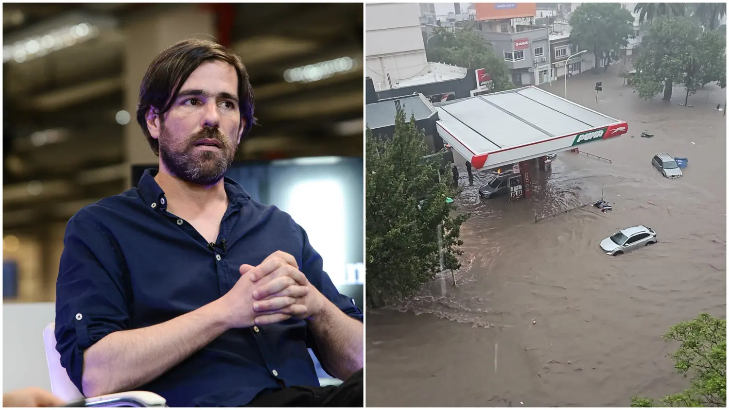 "Es una tragedia anunciada": Del Caño cruzó al Gobierno de Milei y al peronismo por la catástrofe en Bahía Blanca